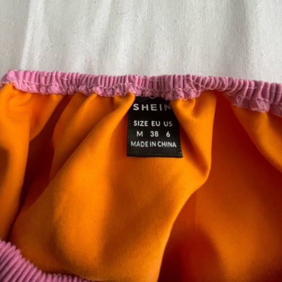 Shein cropped flare tube top - Picture 3 of 3